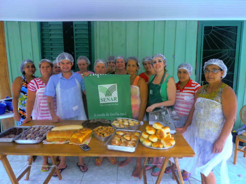 Linha São Francisco beneficiada com Curso de panificados